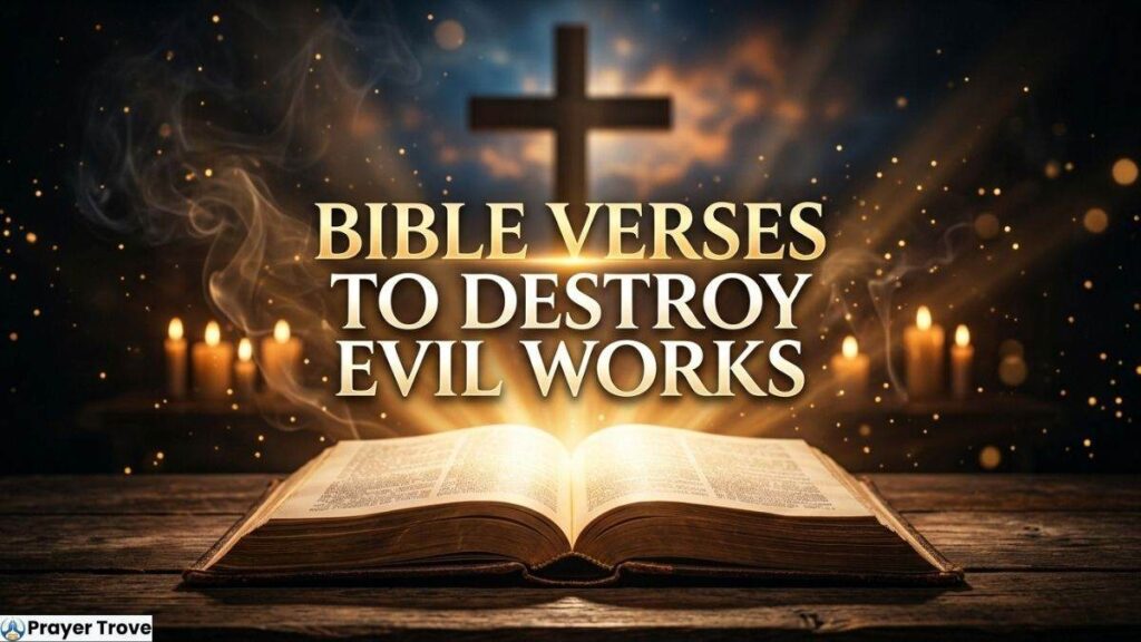 Bible Verses to Destroy Evil Works