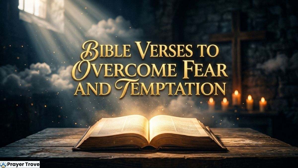 Bible verses for fear and temptation