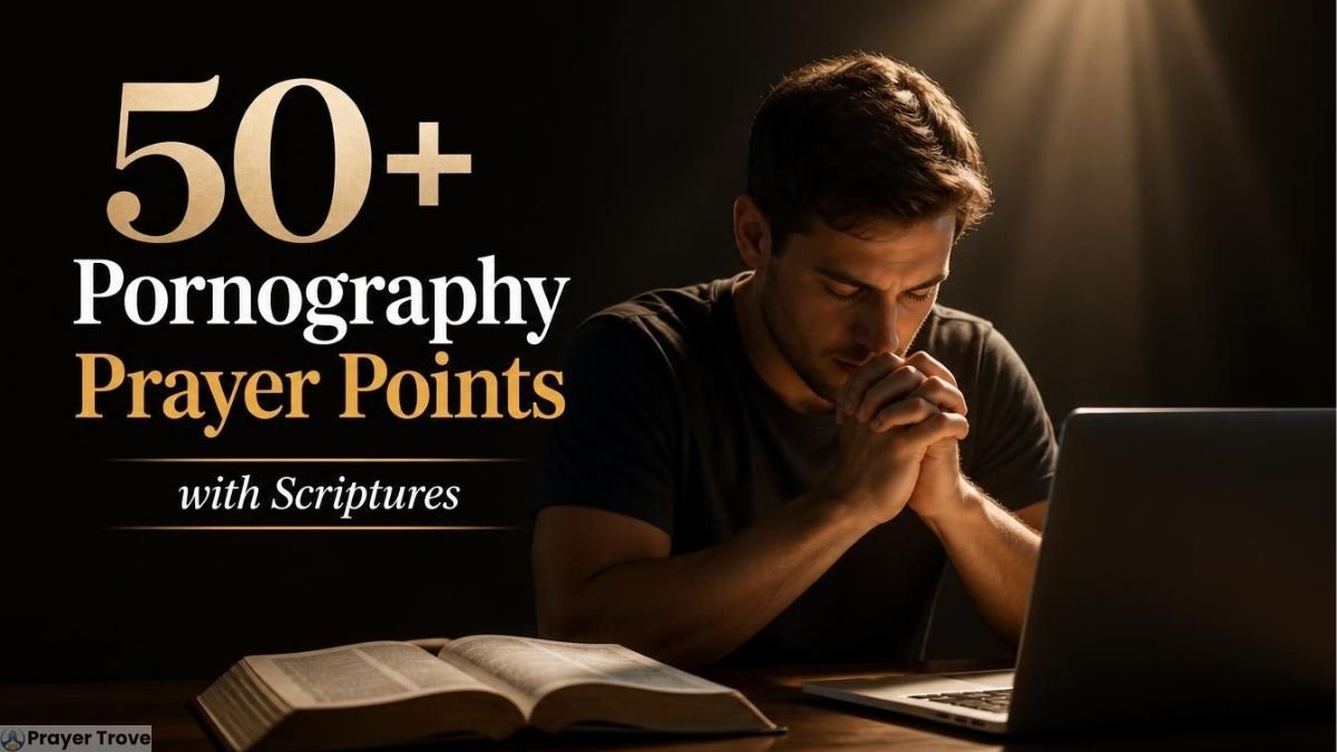 Man Praying Against Pornography