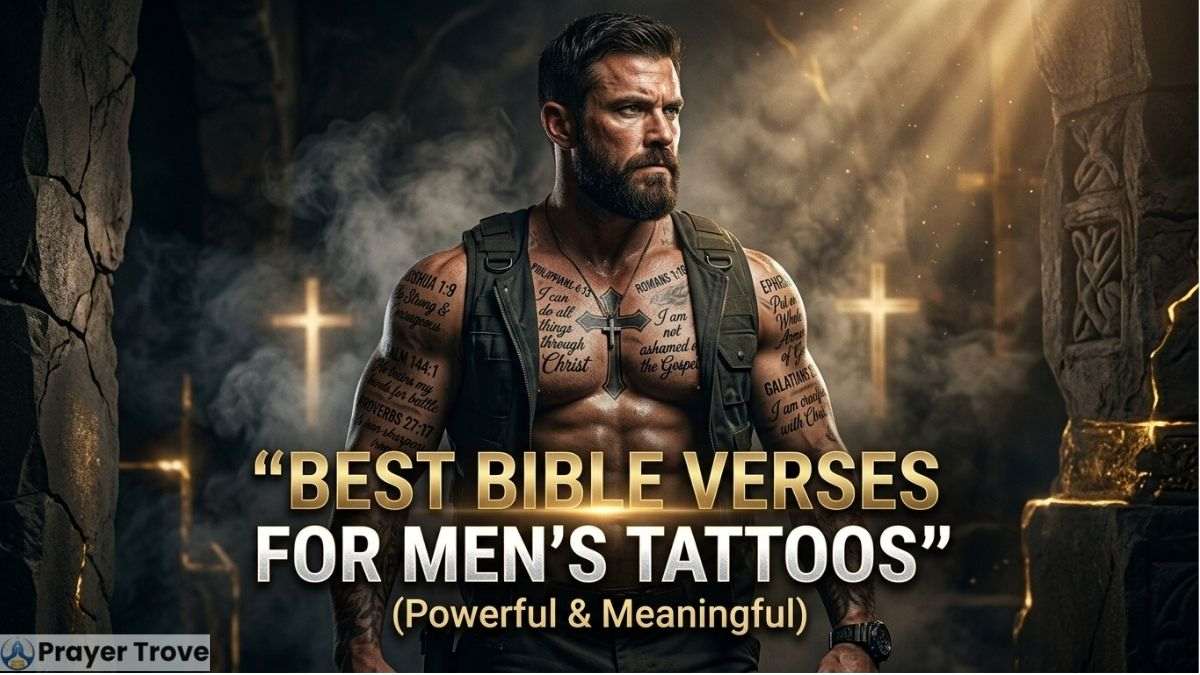 Best Bible verses for men's tattoos