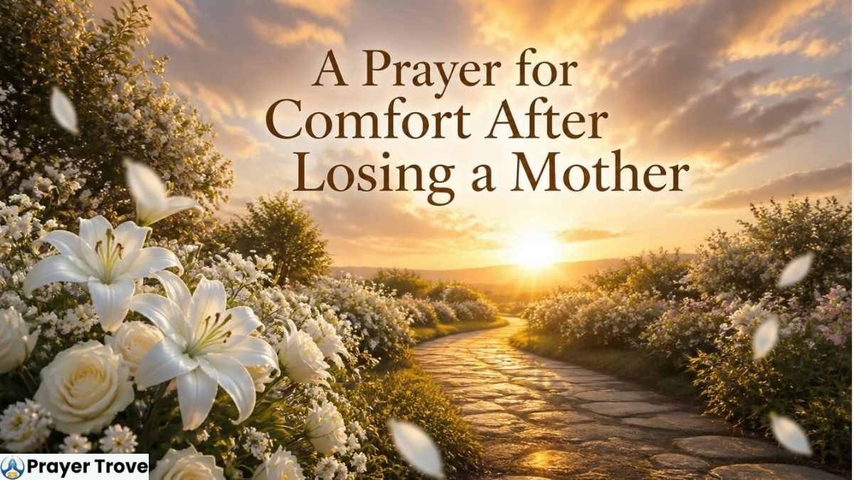 Comfort Prayer After Losing Mother