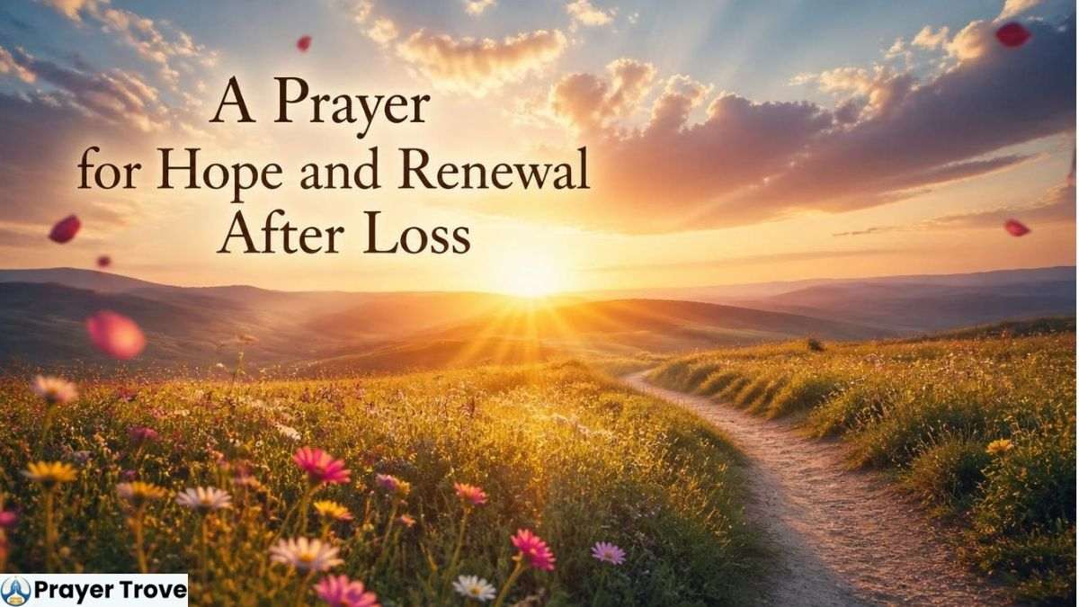 Prayer for Hope and Renewal After Loss