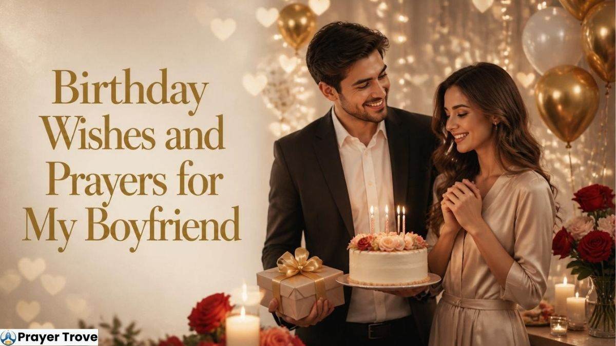 Birthday couple with cake and gift
