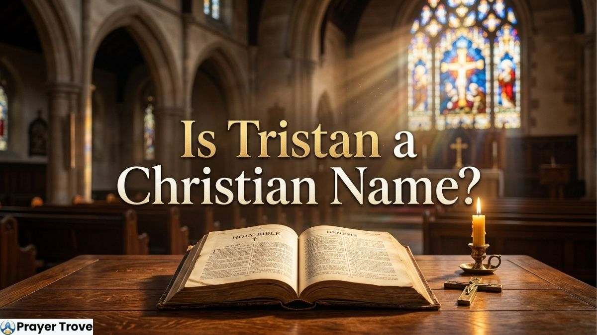 Tristan Name in Church Bible Setting