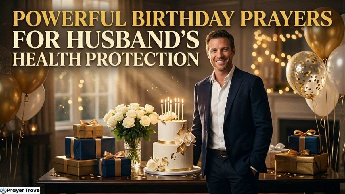 Birthday celebration for husband health