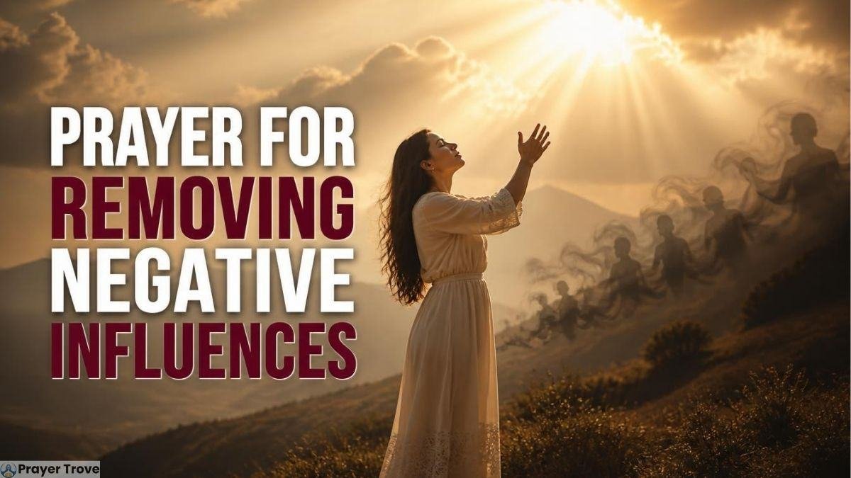 Prayer for Removing Negative Influences