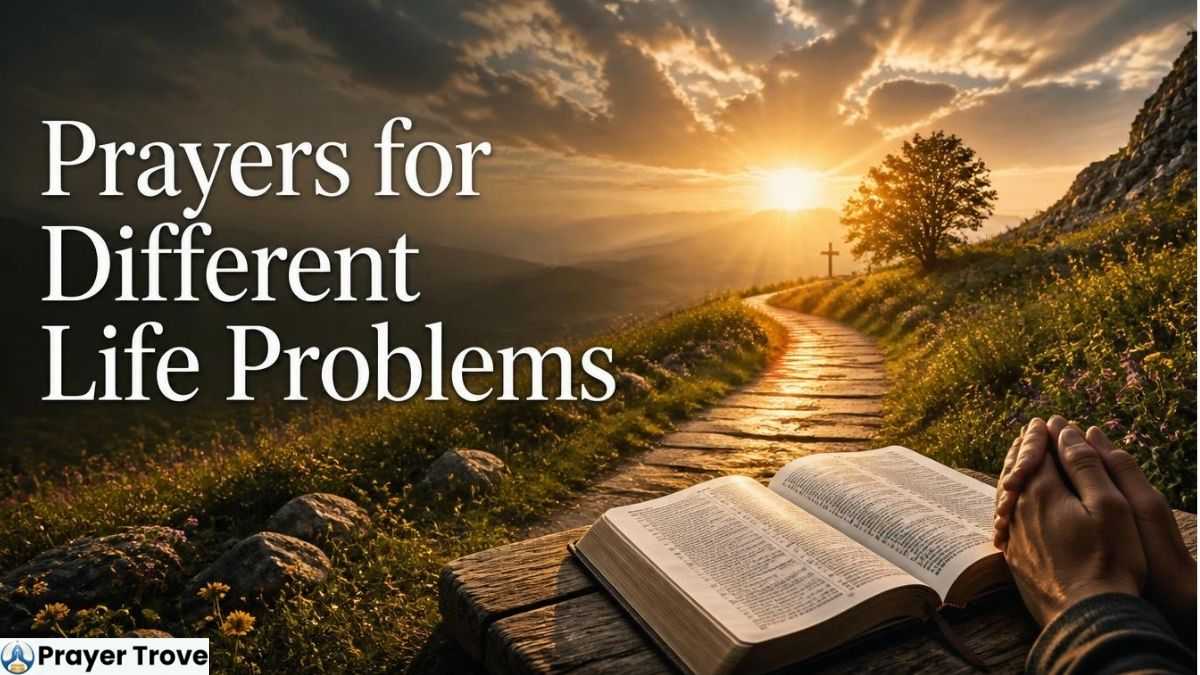 Prayer Bible and Sunrise Life Journey