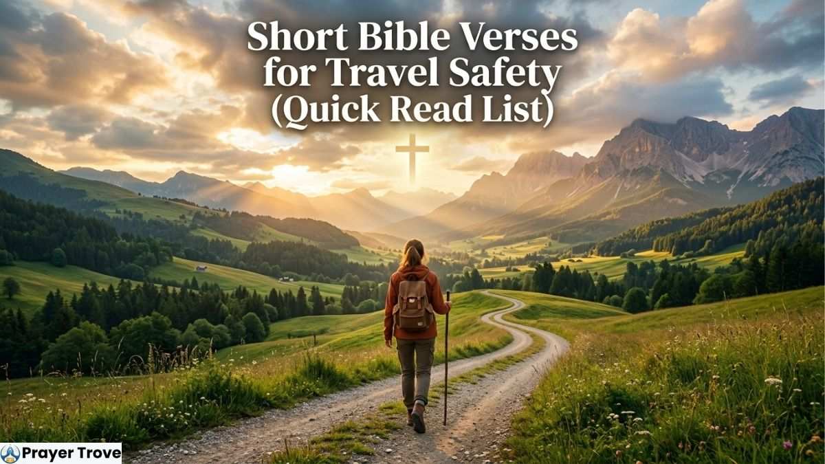 Short Bible Verses for Travel Safety