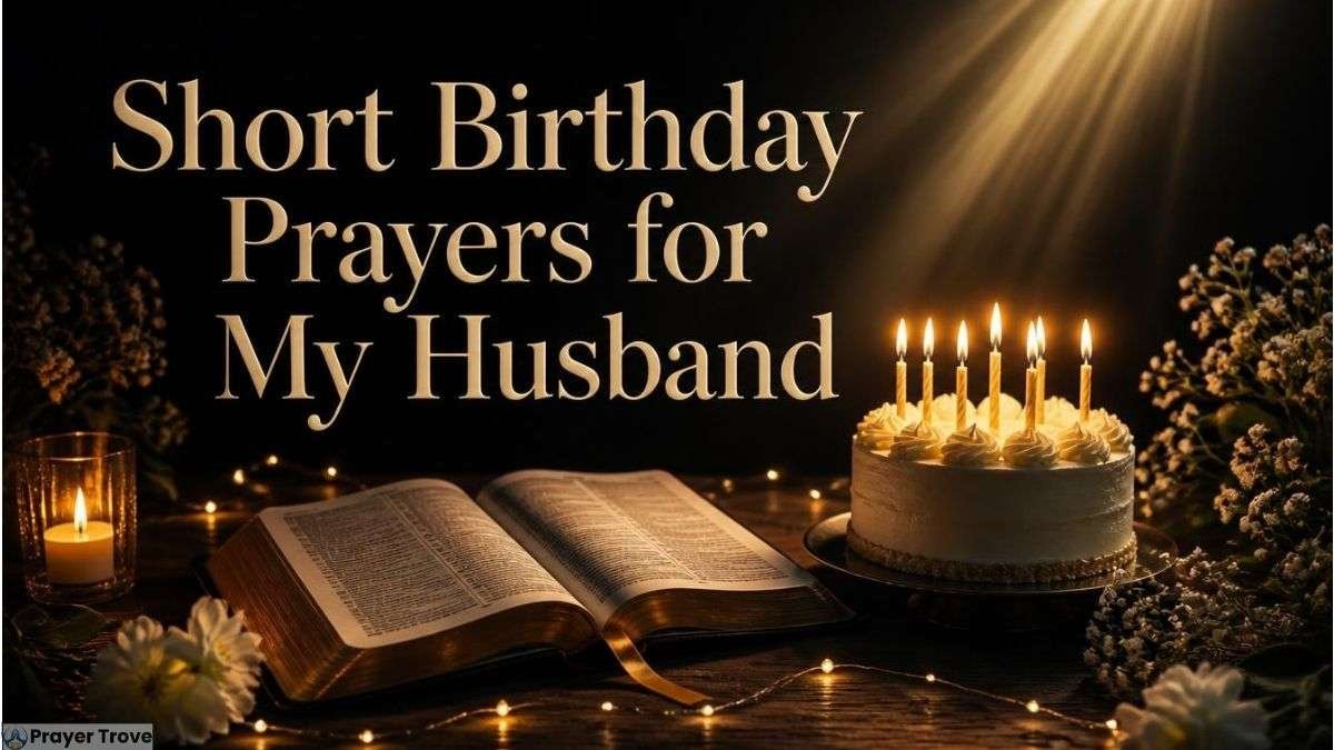 Short birthday prayers for husband