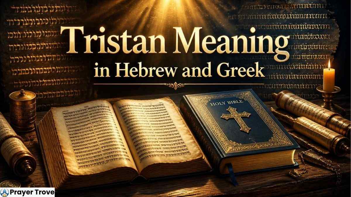 Tristan meaning with Hebrew Bible texts