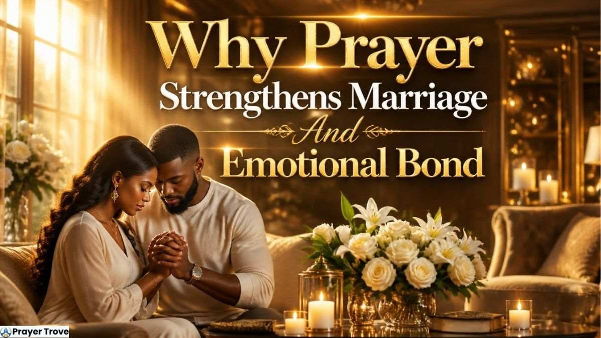 Couple Praying Together at Home