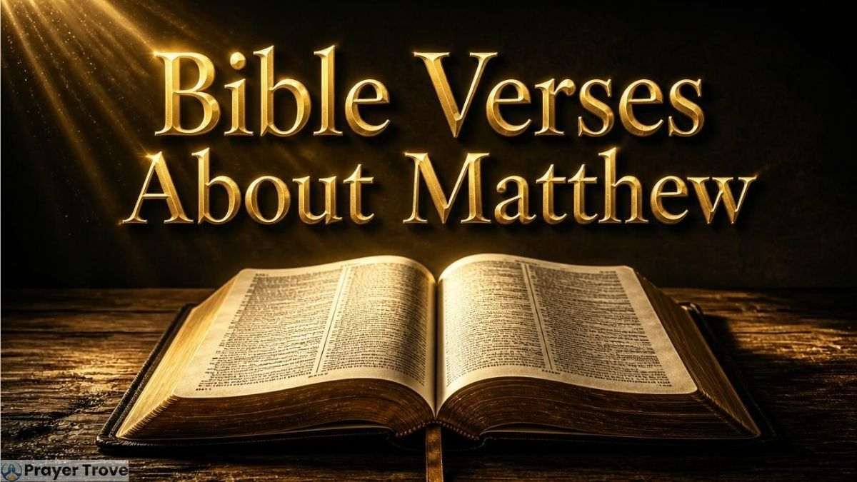 Bible Verses About Matthew with Open Bible