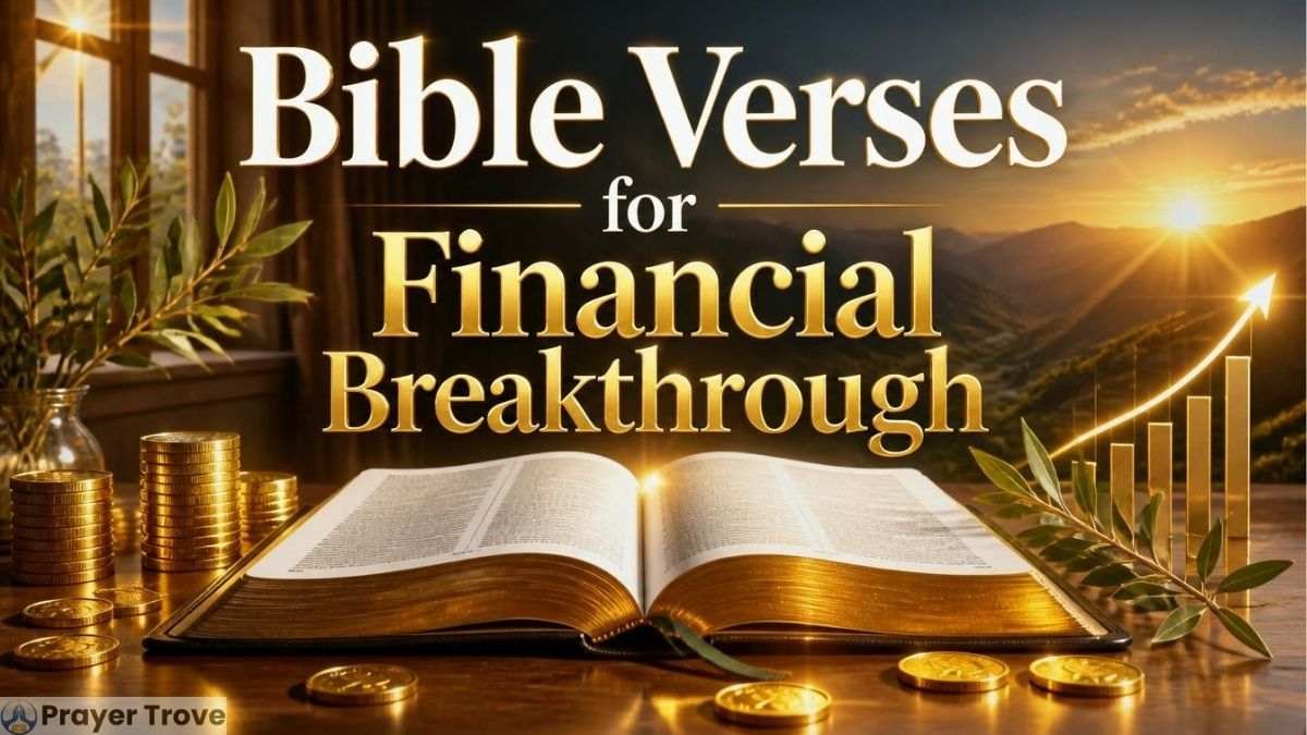 Bible Verses for Financial Breakthrough