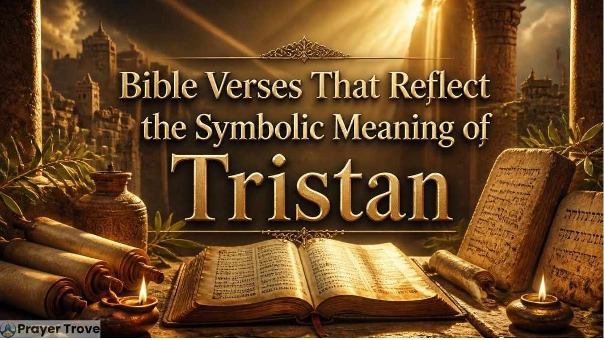 Bible verses reflecting Tristan's symbolic meaning