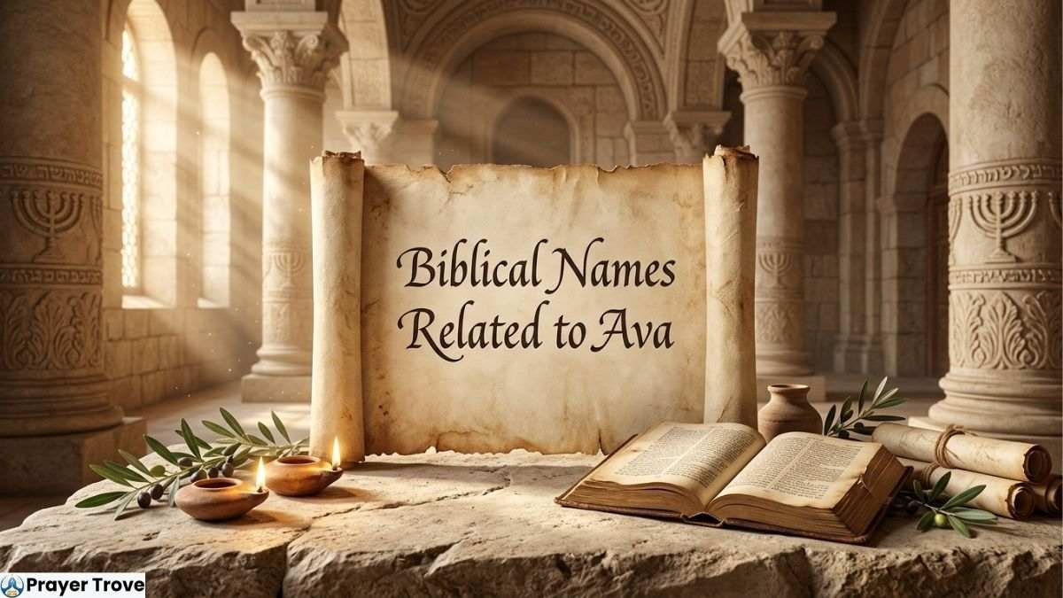 Biblical names related to Ava illustration