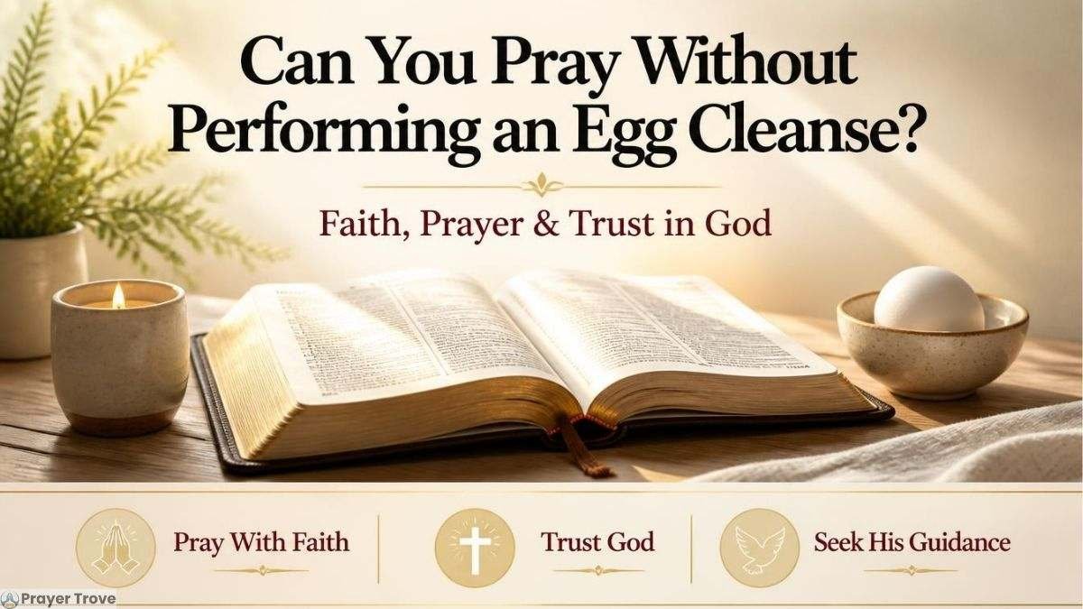 Prayer Without an Egg Cleanse