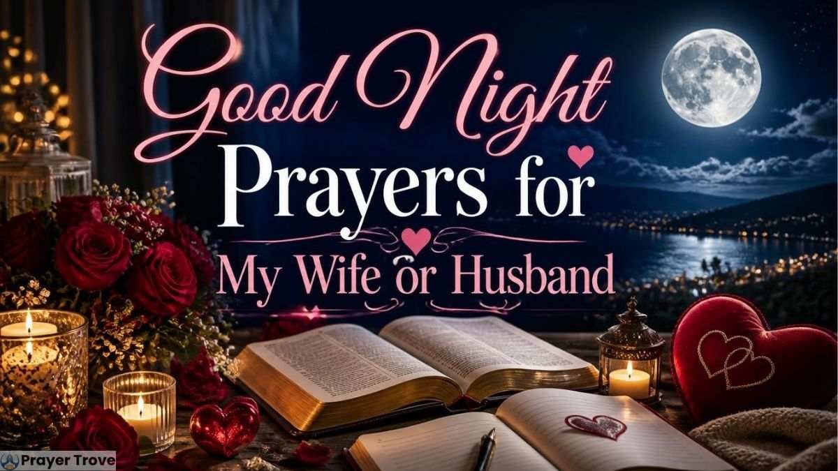 Good Night Prayers for My Wife or Husband