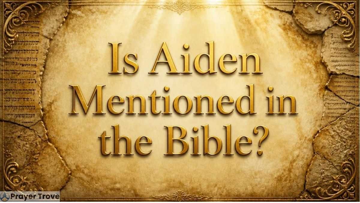 Is Aiden mentioned in the Bible?