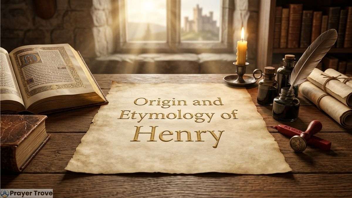 Origin and etymology of Henry name manuscript