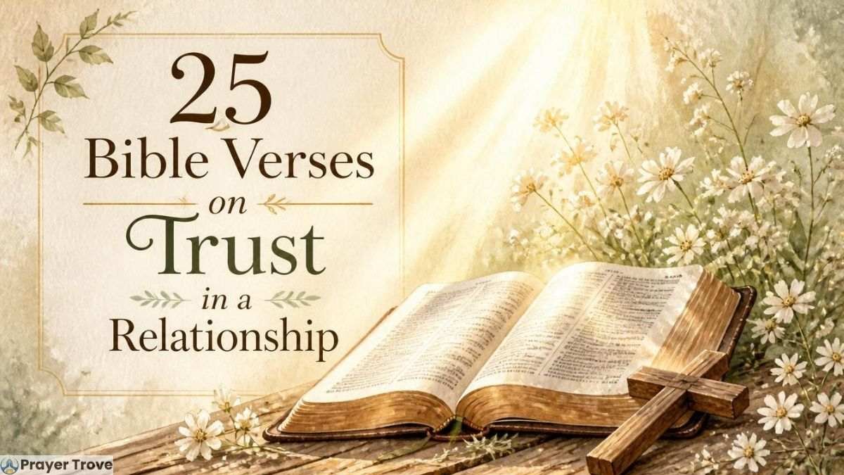 25 Bible verses on trust in a relationship