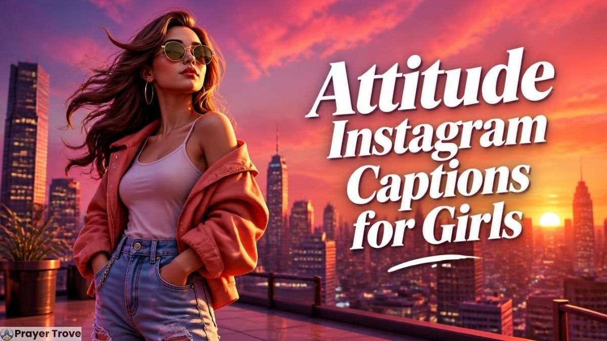 Attitude Instagram captions for girls