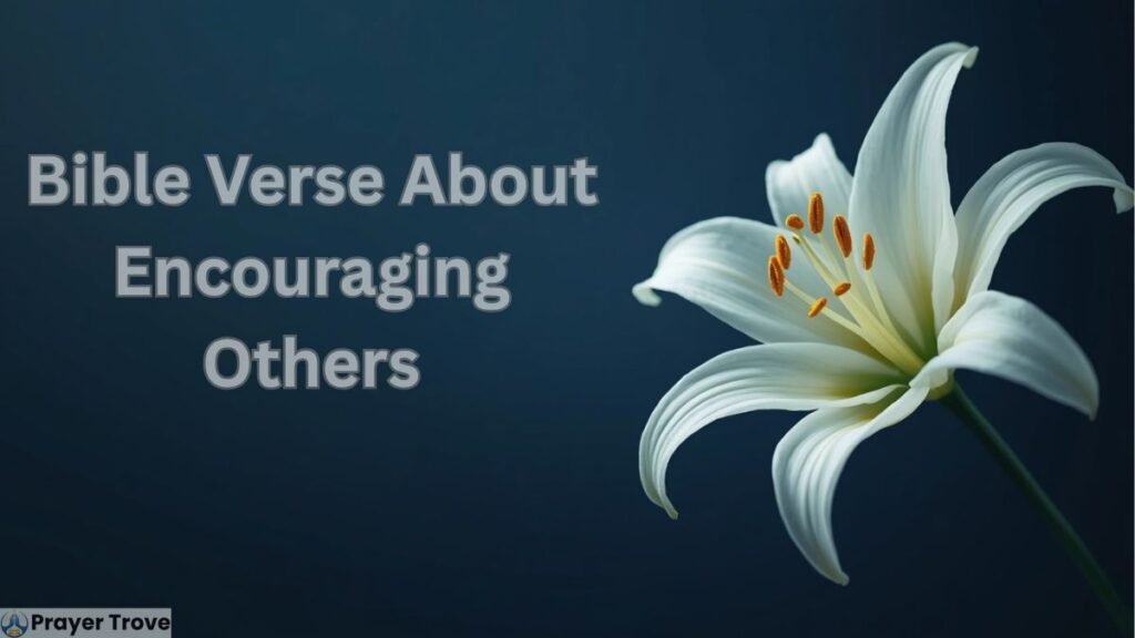 Bible Verse About Encouraging Others