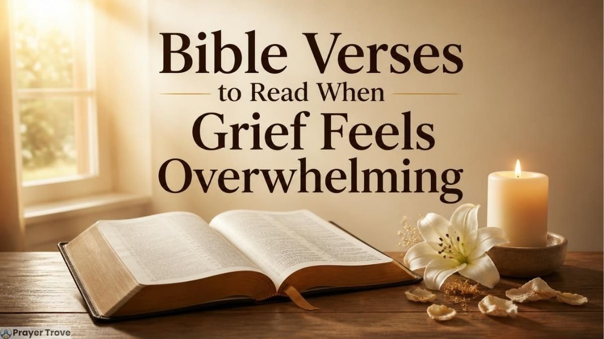 Bible Verses for Overwhelming Grief