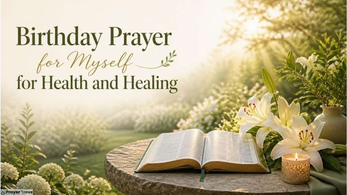 Birthday prayer for health and healing