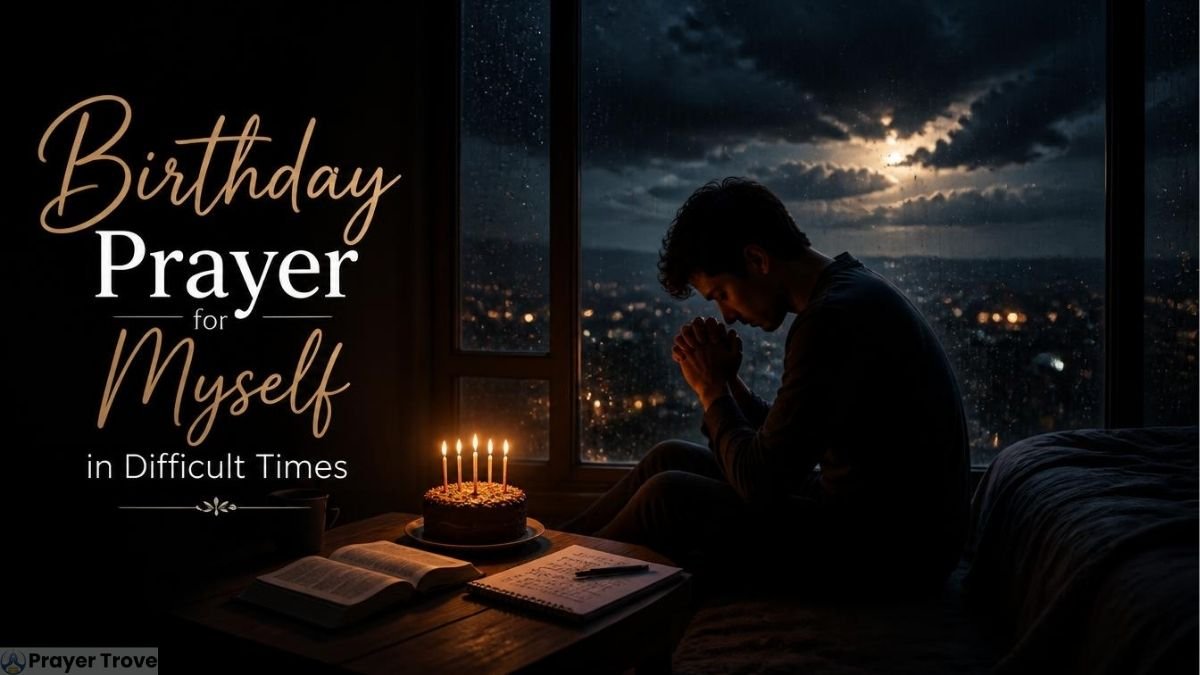 Birthday prayer for myself in difficult times