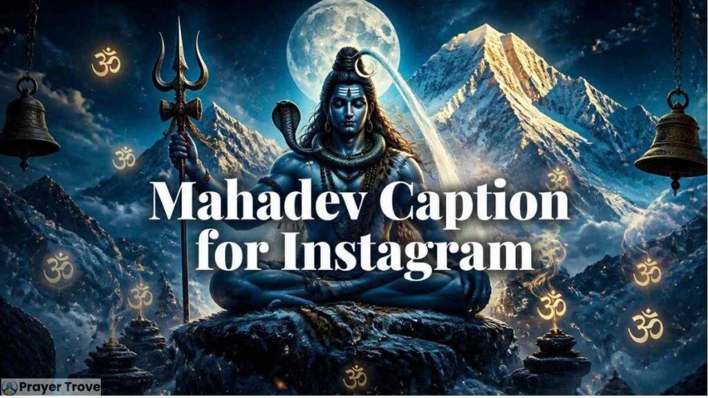 Mahadev Caption for Instagram