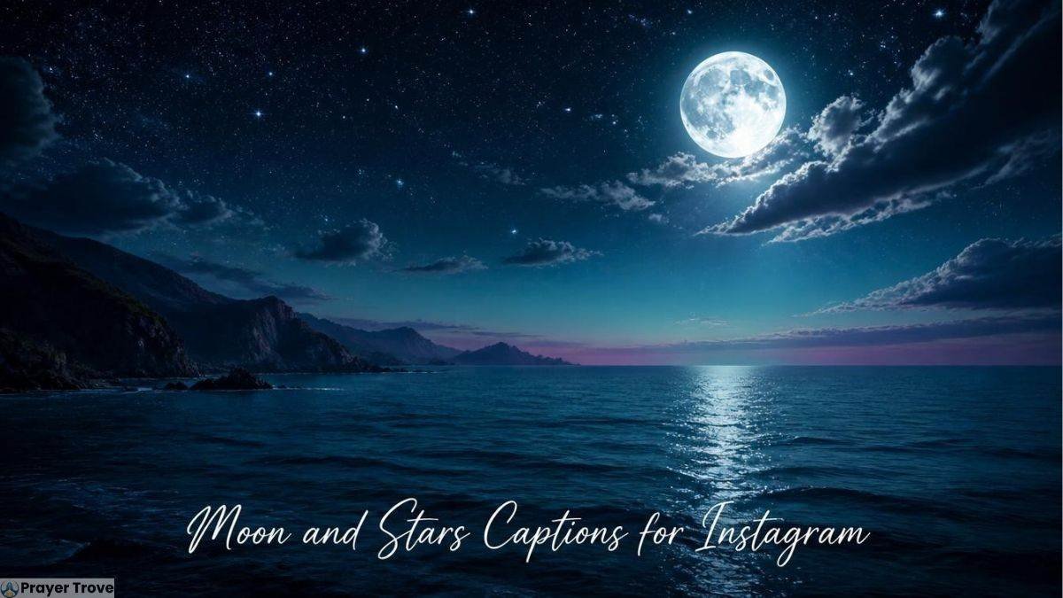 Moon and Stars Captions for Instagram