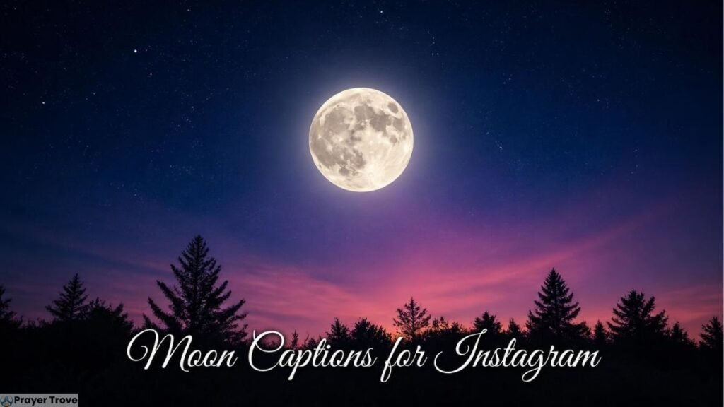 Moon Captions for Instagram