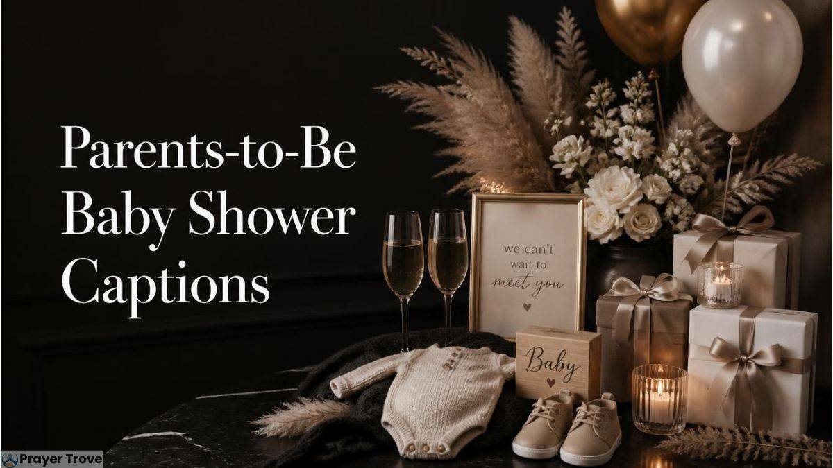 Parents-to-Be baby shower setup