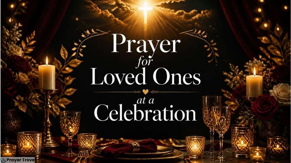 Prayer for Loved Ones at Celebration