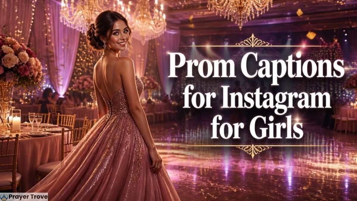 Prom captions for Instagram girls