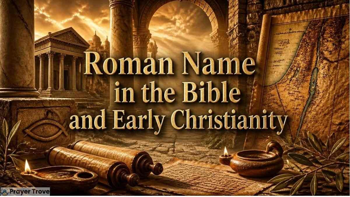 Roman name in the Bible and early Christianity illustration