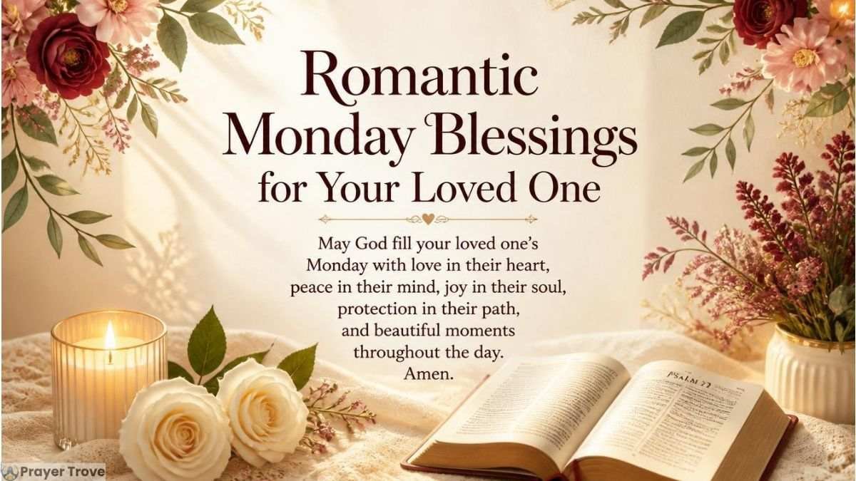 Romantic Monday Blessings for Your Loved One