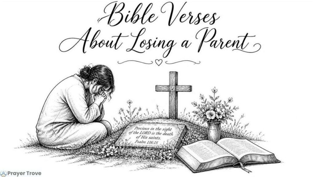 bible verses about losing a parent​