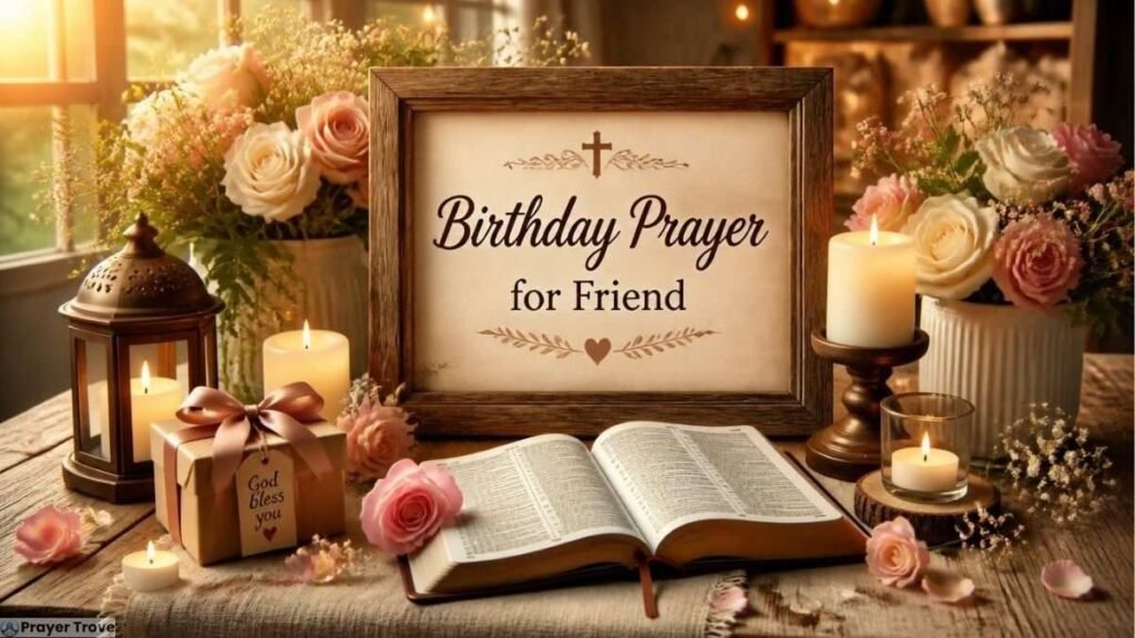 Birthday Prayer for a Friend