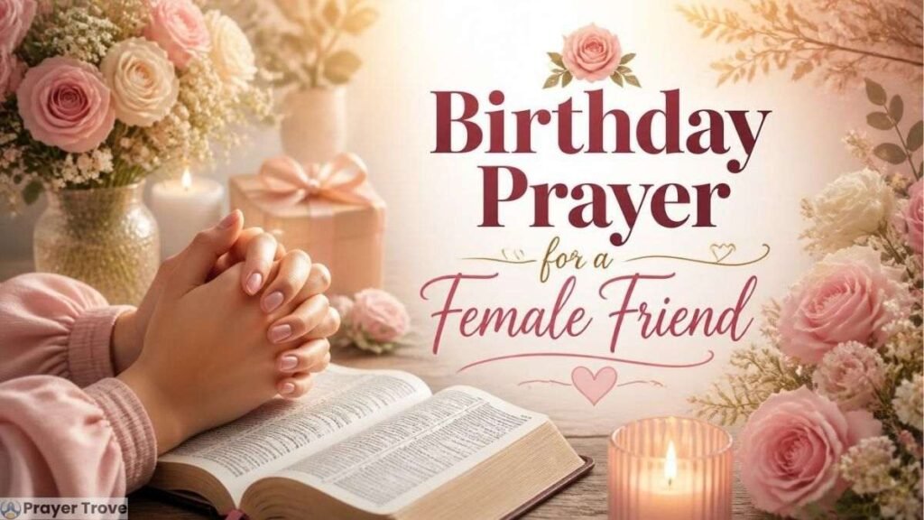 Birthday prayer for a female friend