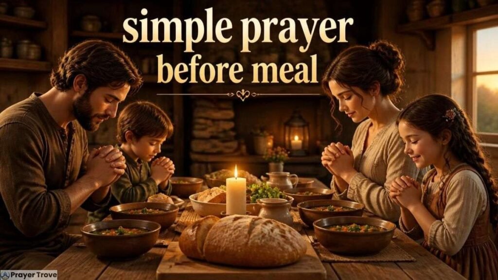 Simple Prayer Before Meal