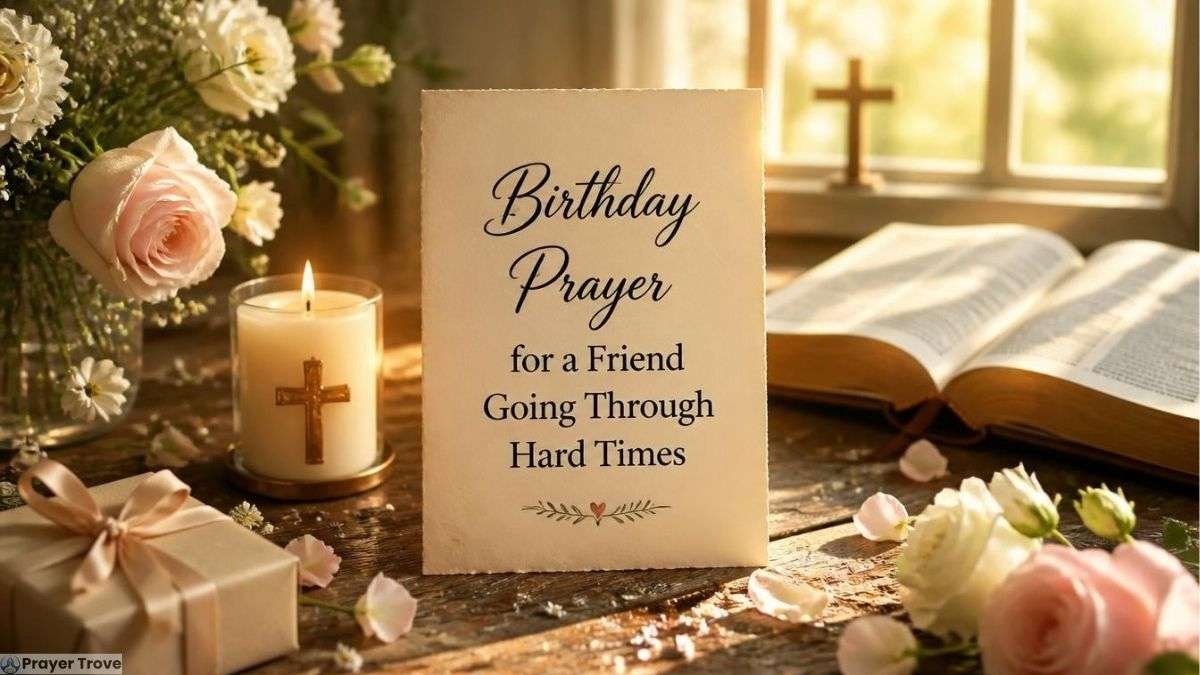 Birthday prayer for a friend