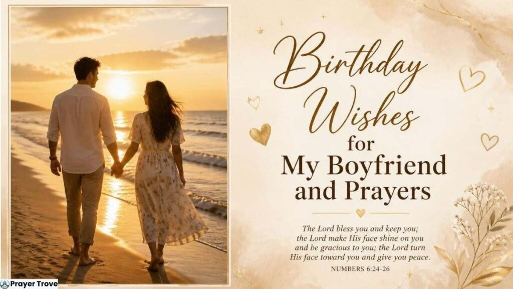 Birthday Wishes and Prayer for My Boyfriend
