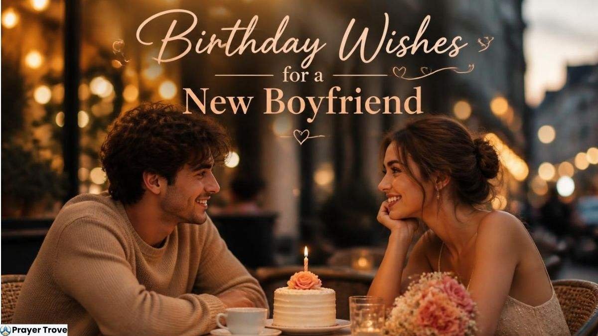 Birthday wishes for a new boyfriend