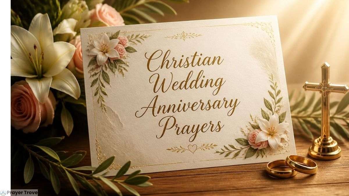 Christian Wedding Anniversary Prayers
