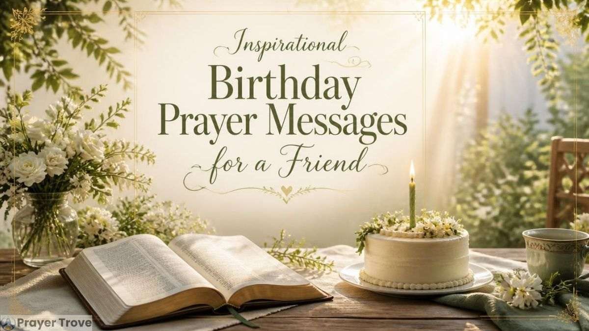 Inspirational Birthday Prayer Messages