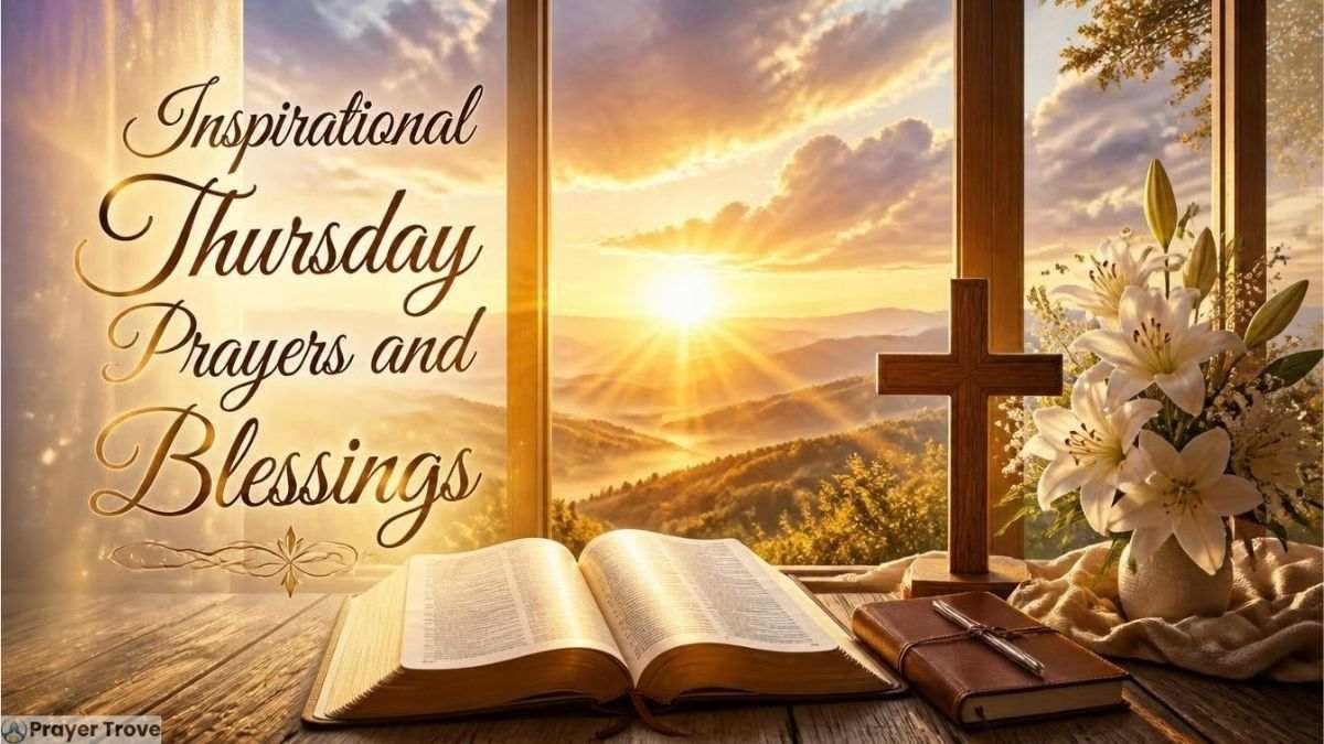 Inspirational Thursday prayers and blessings