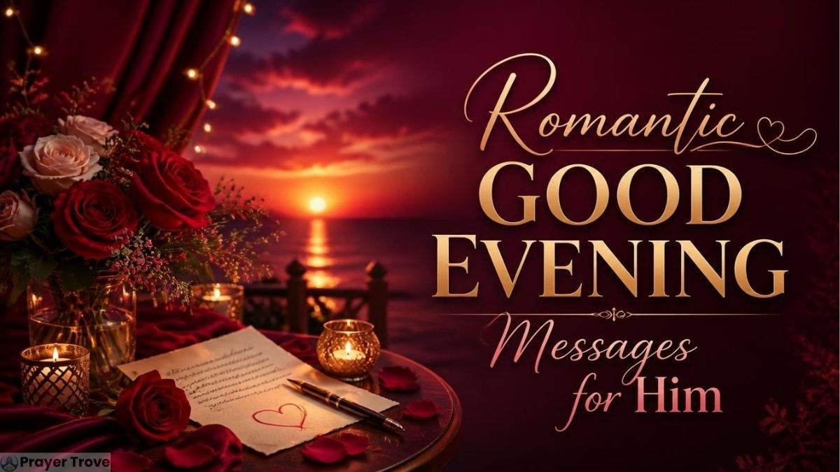 Romantic Good Evening Messages for Him