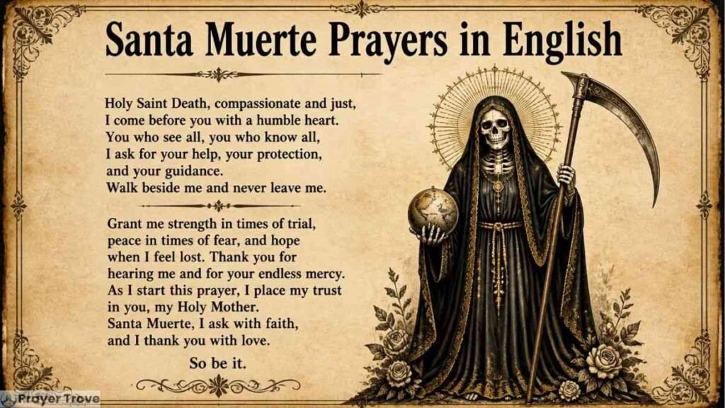 Santa Muerte Prayers in English