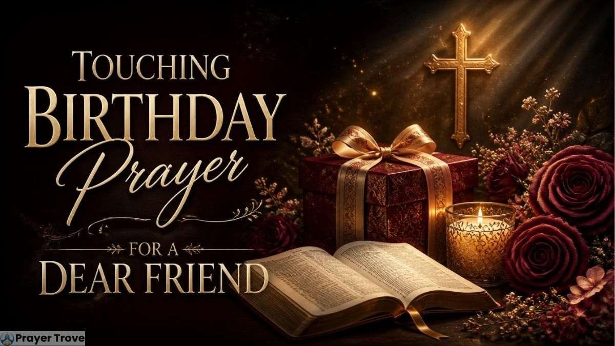 Touching Birthday Prayer for a Friend